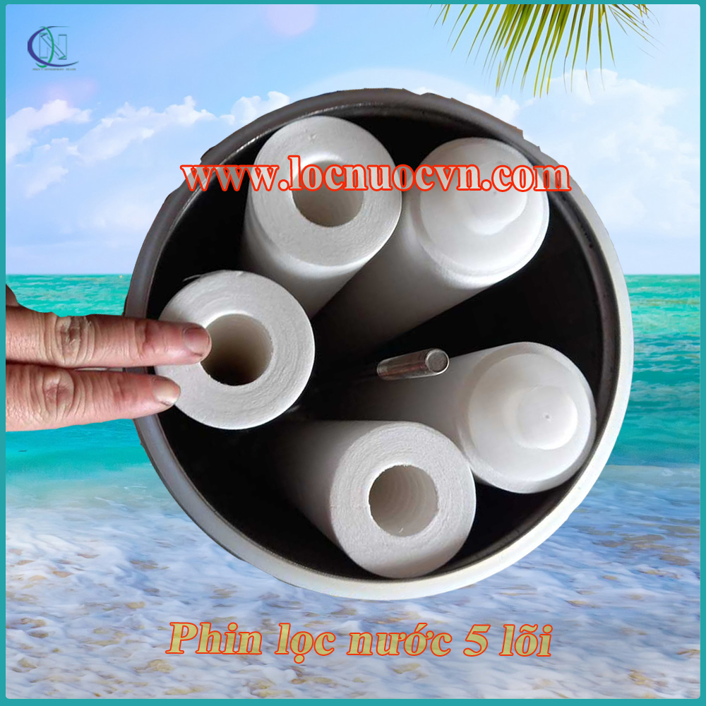 Phin lọc gắn 5 lõi