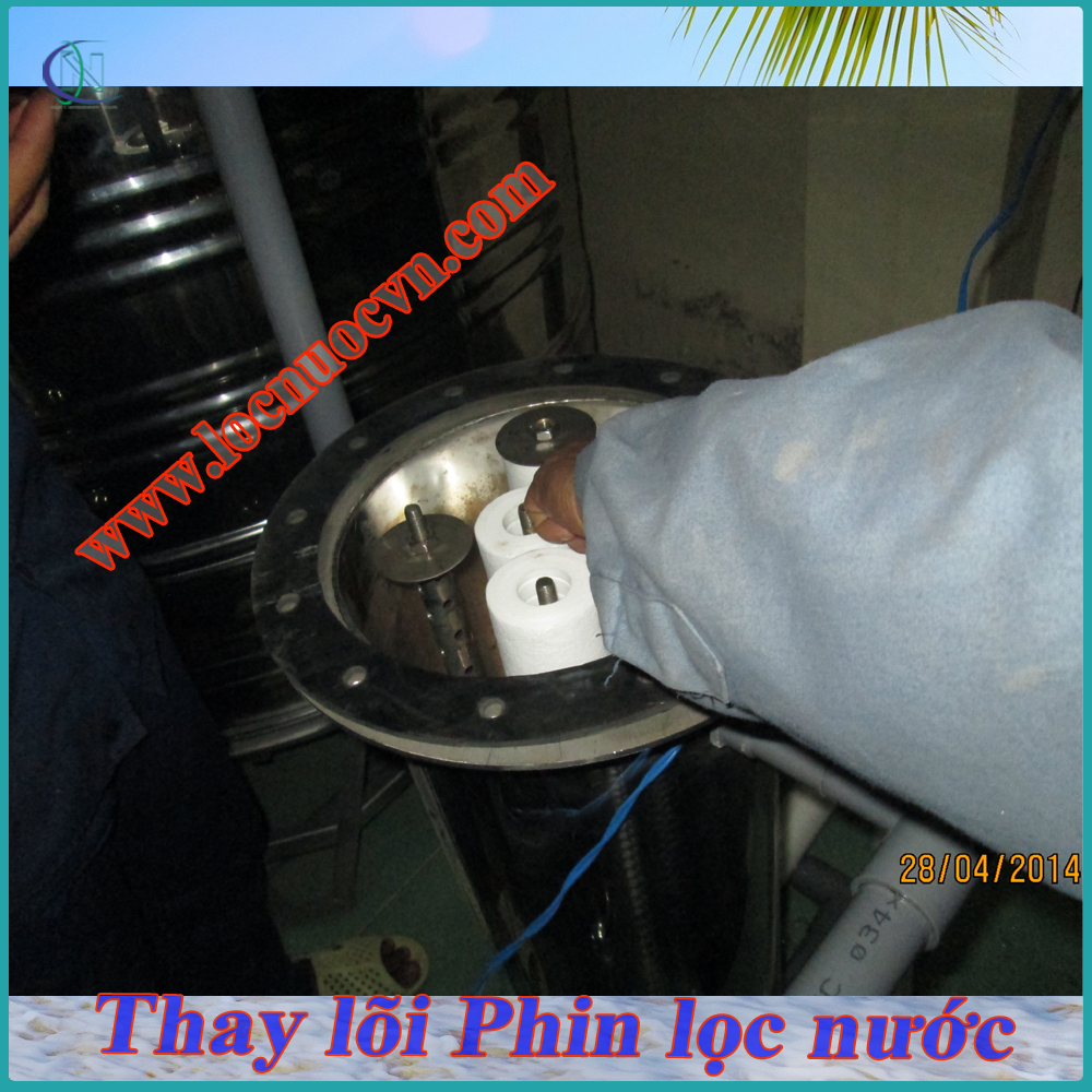 thay lõi lọc cho phin