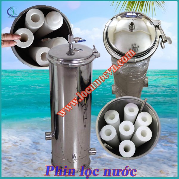 phin lọc nước inox 304